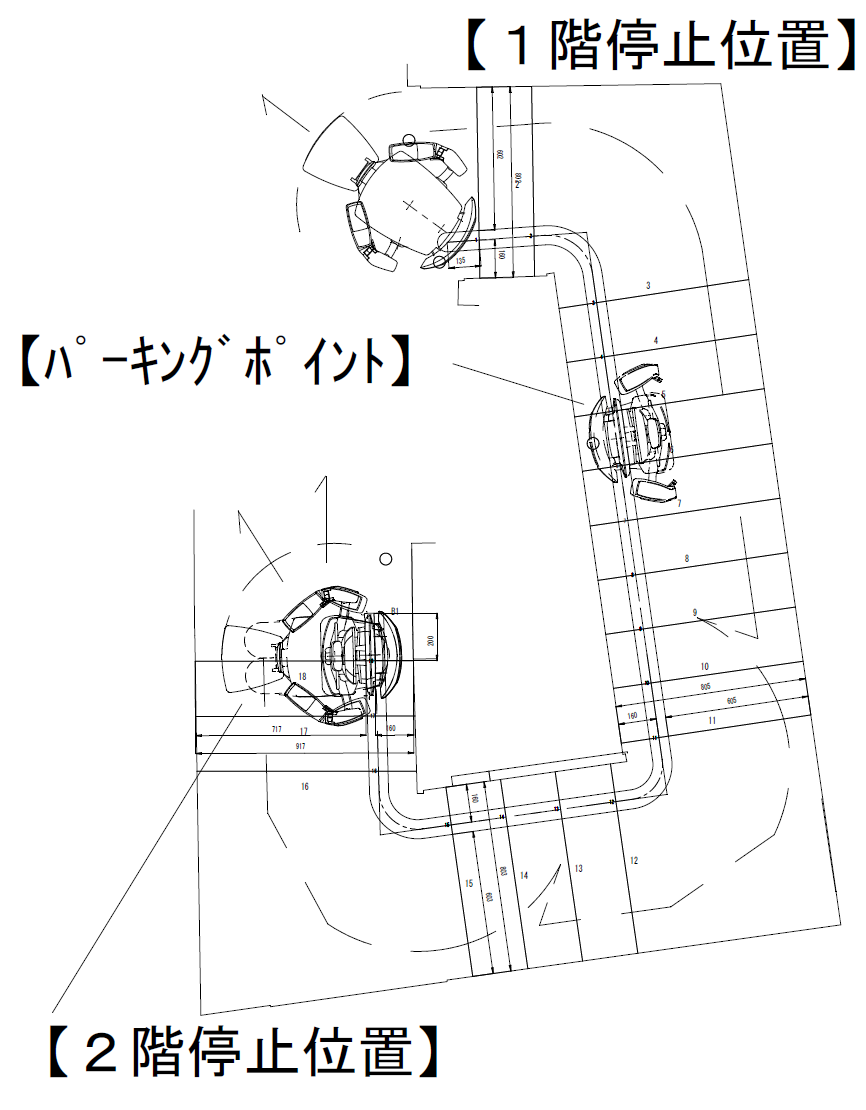 変わった階段形状でもご希望通りのレールを 階段昇降機 階段リフト のtke
